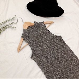 NWOT Rue21 Sleeveless Tight Maxi Dress with Slits